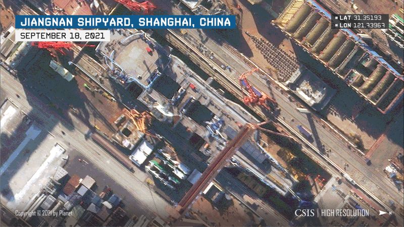 China's new high-tech Type 003 aircraft carrier is nearly ready to 