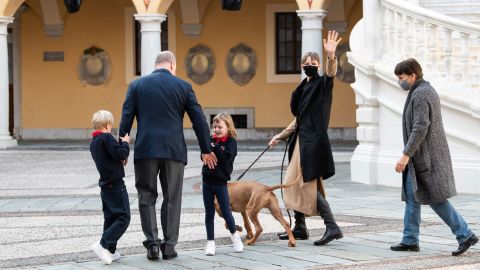 Monaco's royal palace announced on social media that Princess Charlene had returned to the country.