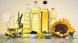 Cooking and food oil products, Extra virgin olive, sunflower seed, rapeseed oil