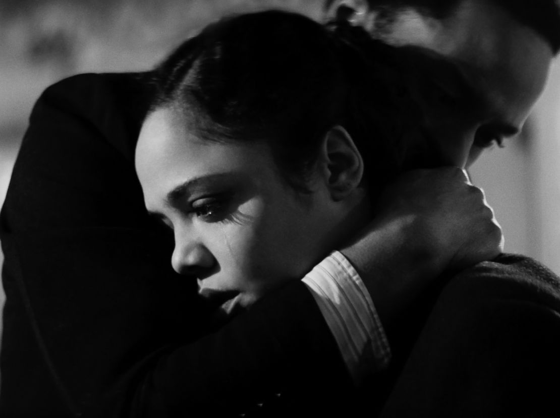 André Holland as Brian and Tessa Thompson as Irene in "Passing."