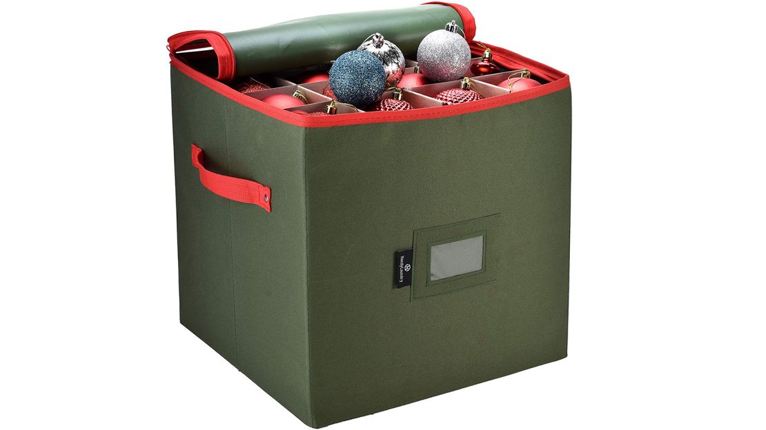 Handy Laundry Christmas Ornament Storage