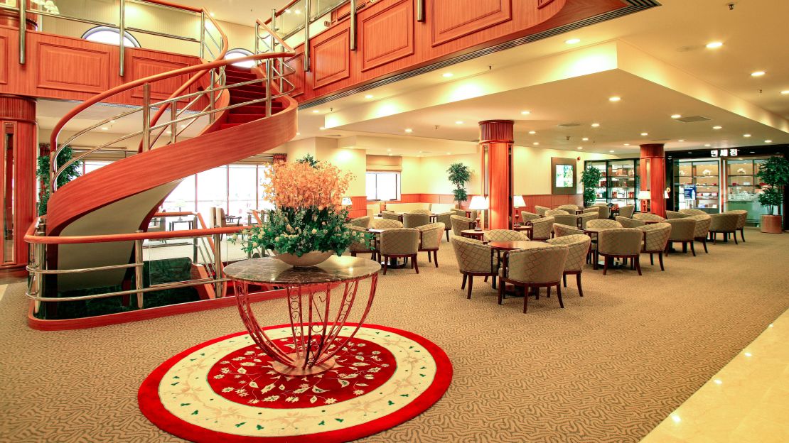 It's thought access to the hotel was restricted to North Korea's political elite.