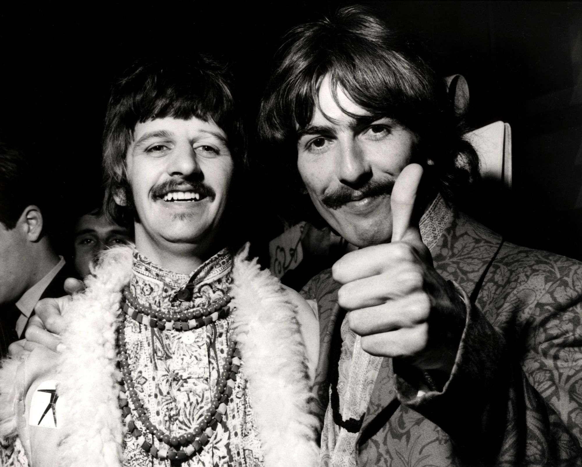 ringo starr george harrison RESTRICTED