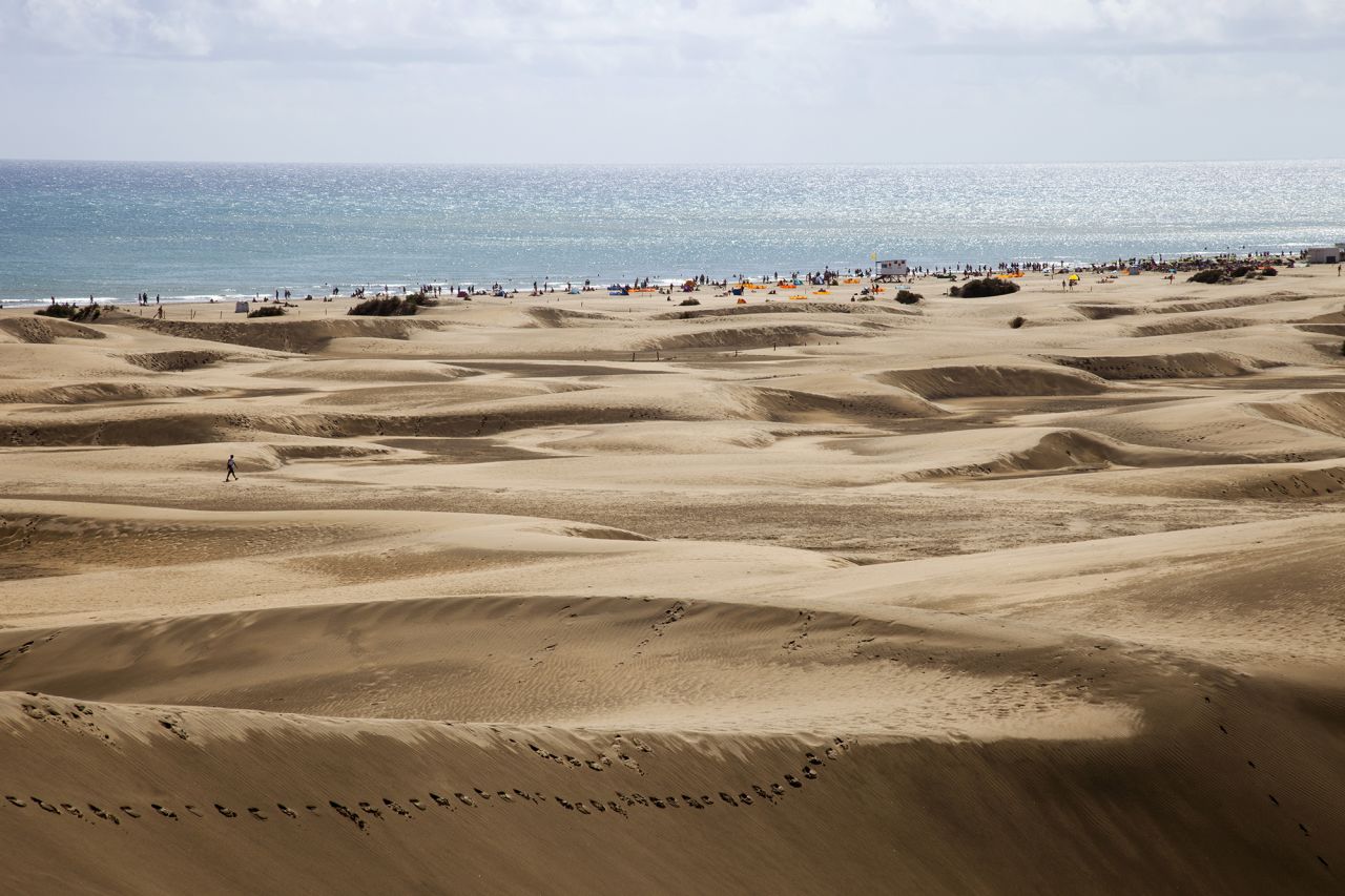 The dunes at Maspalomas are a top draw on Gran Canaria.
