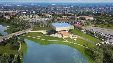 Rendering of the National Medal of Honor Museum