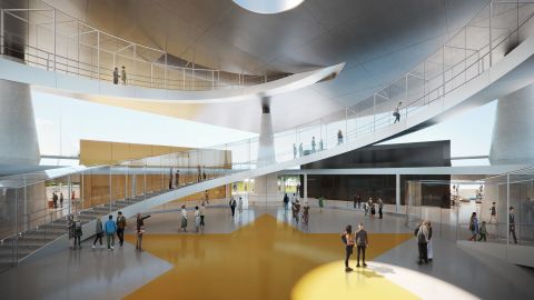 Rendering of the National Medal of Honor Museum