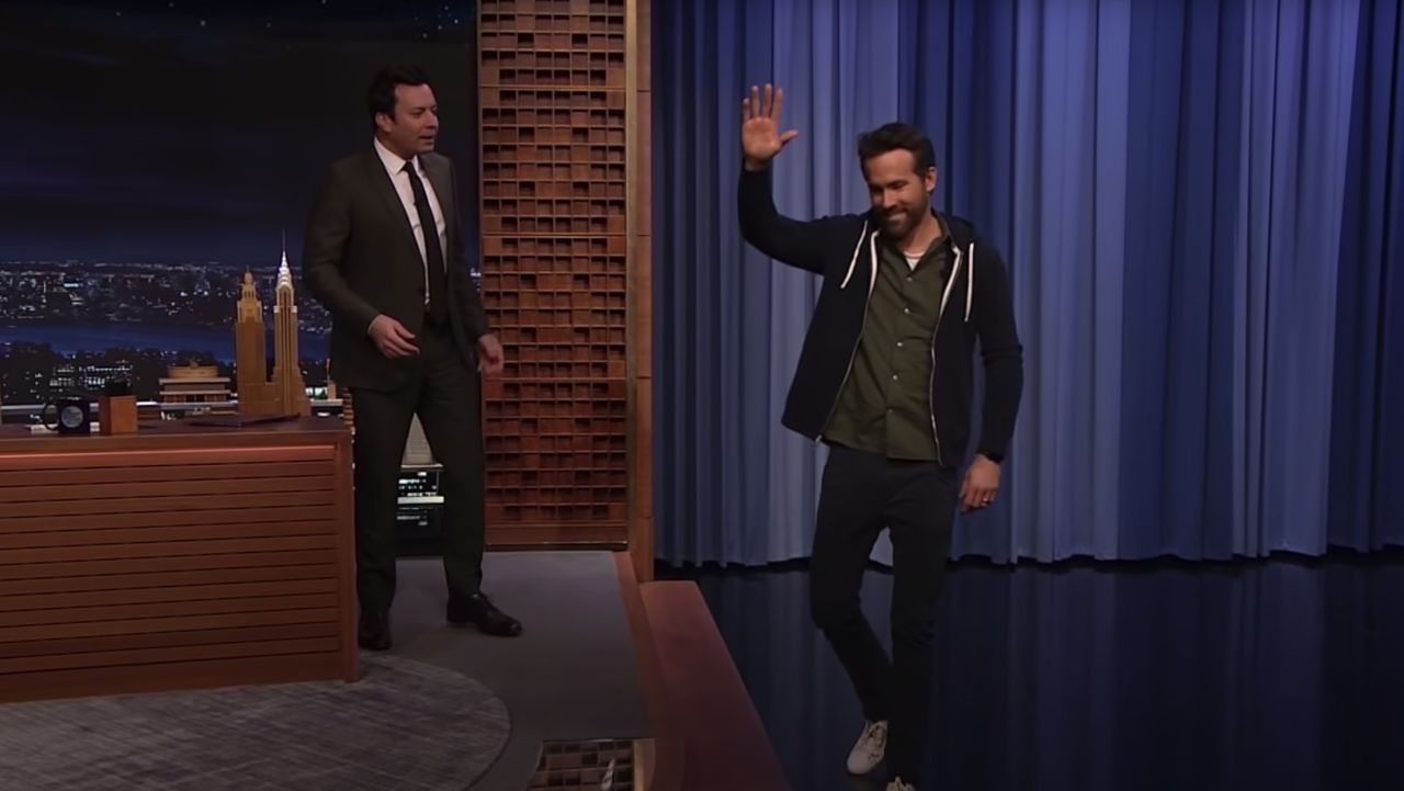 Watch Ryan Reynolds and Will Ferrell trick Jimmy Kimmel and Jimmy Fallon on  live TV