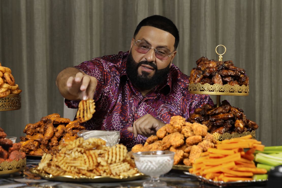 DJ Khaled is selling chicken wings in partnership with Reef