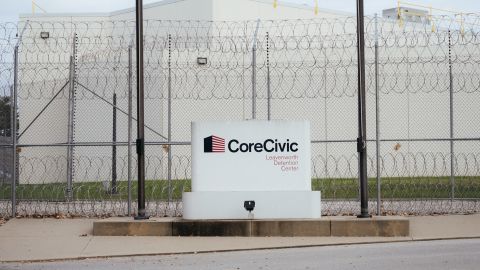 CoreCivic, one of the largest private prison companies, runs the Leavenworth Detention Center.
