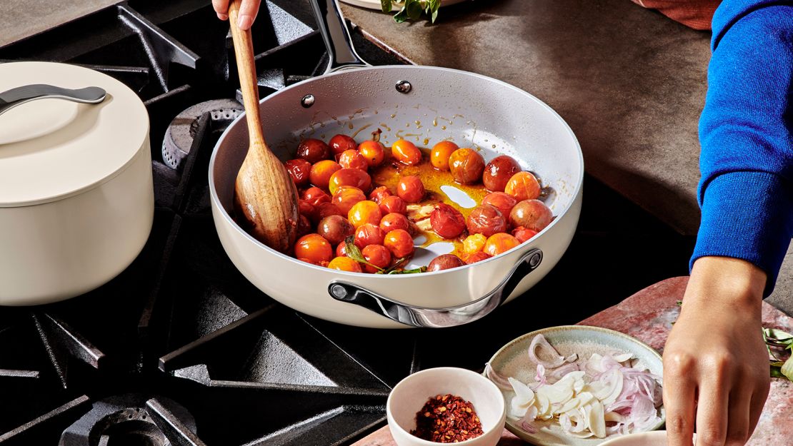 Caraway's toxin-free cookware is 20% off