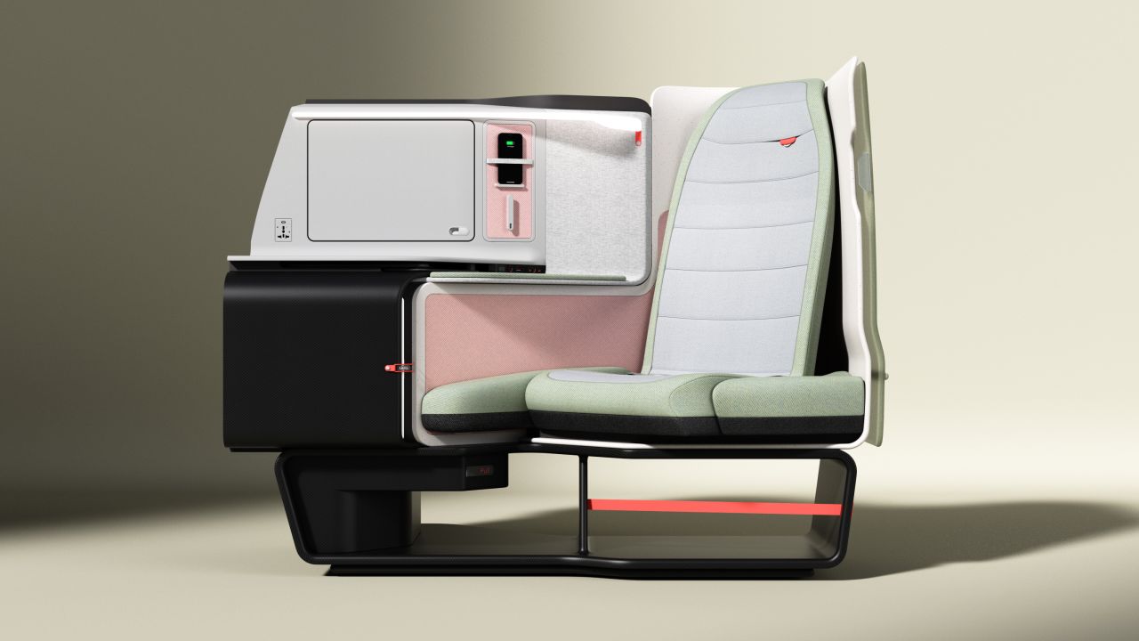<strong>Room at the bottom: </strong>AIRTEK's composite structure means lighter weight and space for even large cabin bags under the seat.