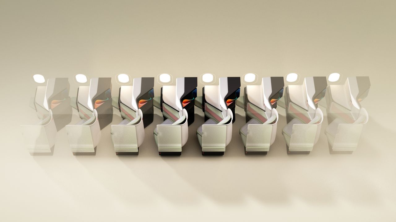 <strong>Shutting it out: </strong>Adding doors onto seats brings extra privacy.