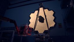 We have some of the most beautiful B-roll footage you've ever seen! Shown here, the James Webb Space Telescope primary mirror illuminated in a dark cleanroom.
 
https://www.flickr.com/photos/nasawebbtelescope/30999320066/in/album-72157629134274763/