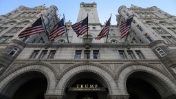 WASHINGTON, USA - OCTOBER 18: A view of Trump International Hotel in Washington D.C, USA on October 18, 2021. (Photo by Yasin Ozturk/Anadolu Agency via Getty Images)