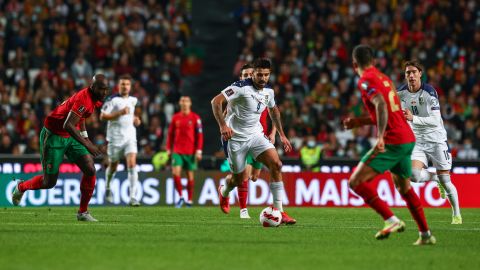 Mitrovic scored the winning goal against Portugal.