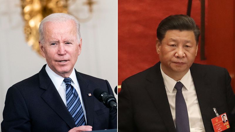 Biden Speaks With China's Xi As Tension Grows Over Taiwan | CNN Politics