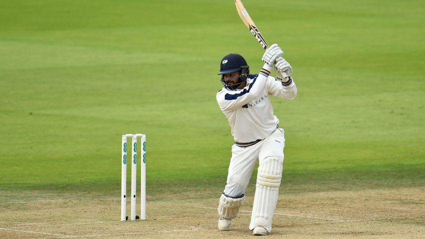 LONDON, ENGLAND - SEPTEMBER 22:  Azeem Rafiq of Yorkshire bats during day three of the Specsavers County Championship Division One match between Middlesex and Yorkshire at Lords on September 22, 2016 in London, England.  (Photo by Dan Mullan/Getty Images)