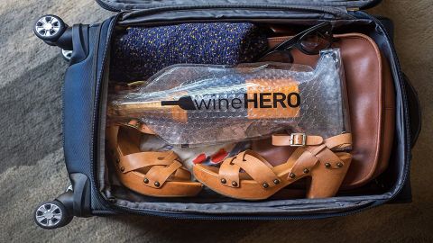 WineHero Bottle Protector Bags, 6-Pack