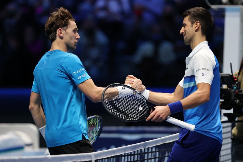 Novak Djokovic battles past Casper Ruud in opening ATP Finals match CNN