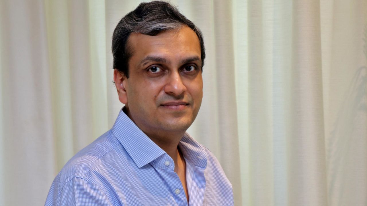 Madhur Deora, a President at SoftBank-backed Indian payments firm Paytm, poses for a photograph inside his house in Mumbai, India, Sept. 22, 2020. 