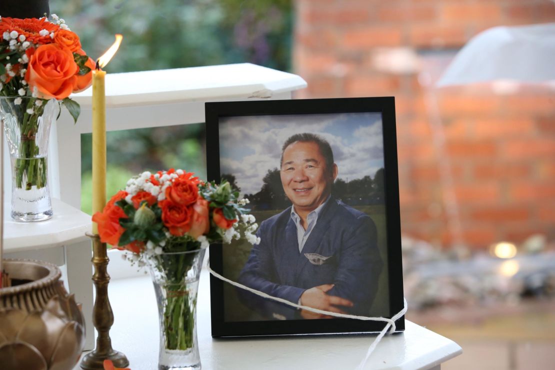 The home of deceased Vichai Srivaddhanaprabha was targeted.