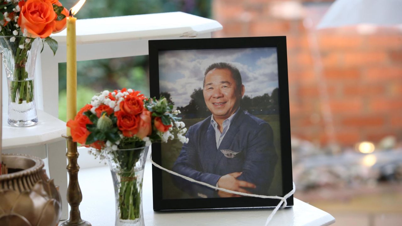 The home of deceased Vichai Srivaddhanaprabha was targeted.