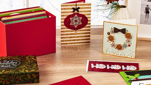 Hallmark Boxed Handmade Christmas Cards Assortment, Set of 20