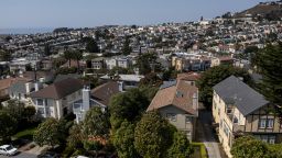 Homes in San Francisco, California, U.S., on Tuesday, Sep. 21, 2021. 