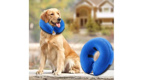 Bencmate Protective Inflatable Collar for Dogs and Cats