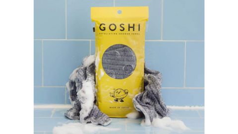 Toalla de ducha exfoliante Goshi