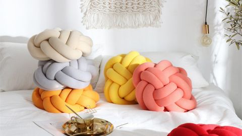 21 Gifts That’ll Win Over Even The Pickiest Teen Duvetcover3Dstore Knot Pillow
