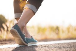 Walking for 10 minutes a day is a simple way to start or ease back into a healthy routine.