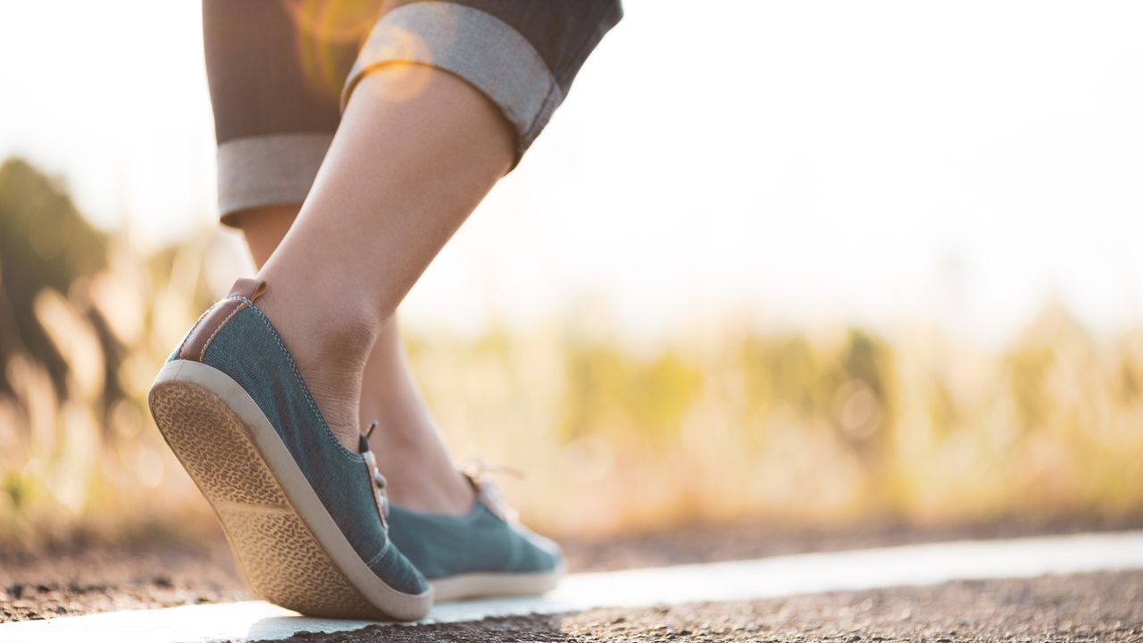 Walking for 10 minutes a day is a simple way to start or ease back into a healthy routine.