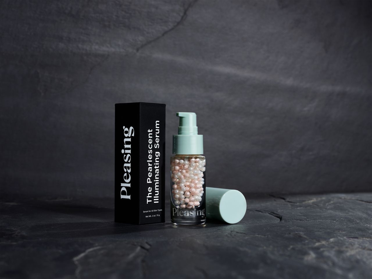 The Pearlescent Illuminating Serum, which was inspired by Japanese pearl divers.