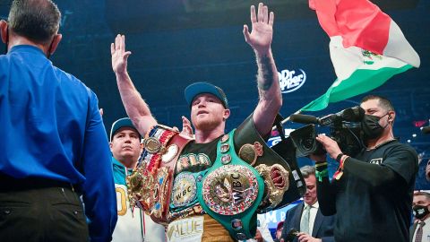 Canelo Alvarez is looking to become a five-division champion after becoming undisputed super middleweight champion of the world.