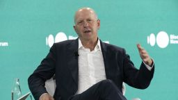 David Solomon, chief executive officer of Goldman Sachs & Co., speaks during the Bloomberg New Economy Forum in Singapore, on Wednesday, Nov. 17, 2021. 