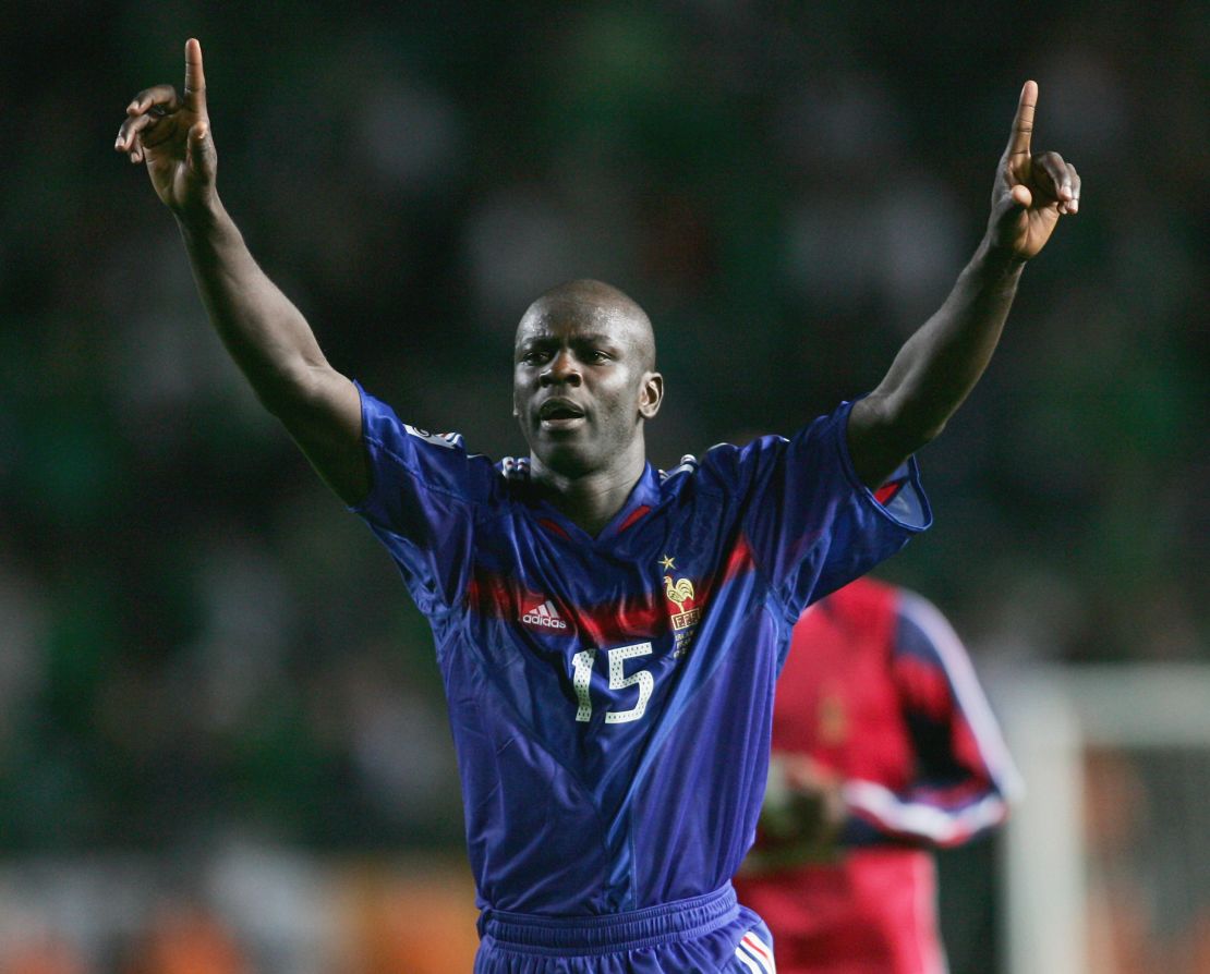 Lilian Thuram playing for France in 2006.