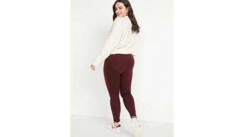 Old Navy High-Waisted Fleece-Lined Ankle Leggings