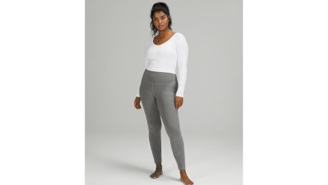 14 best fleece-lined leggings for cold weather 8 Lululemon Wunder Lounge Super-High-Rise Tight 28”