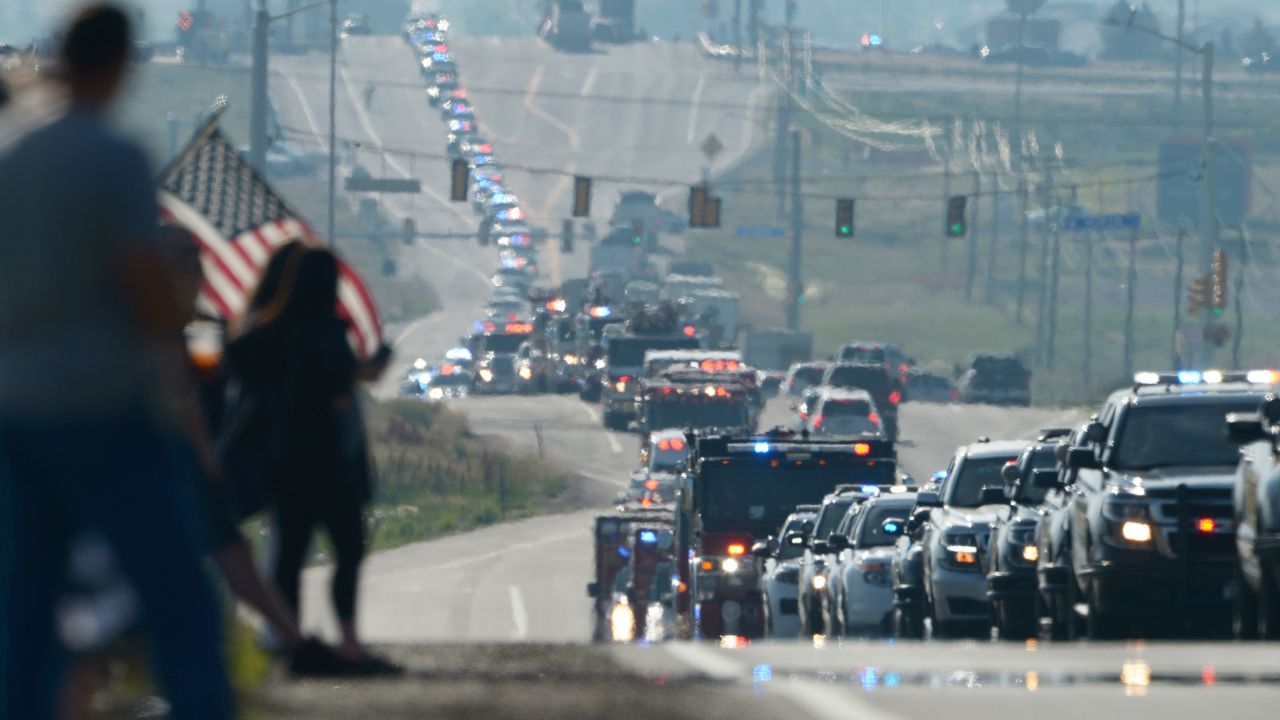 Officer Gordon Beesley's funeral was on June 29, 2021.