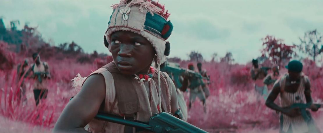 Abraham Attah as Agu, the  child soldier at the heart of "Beasts of No Nation."
