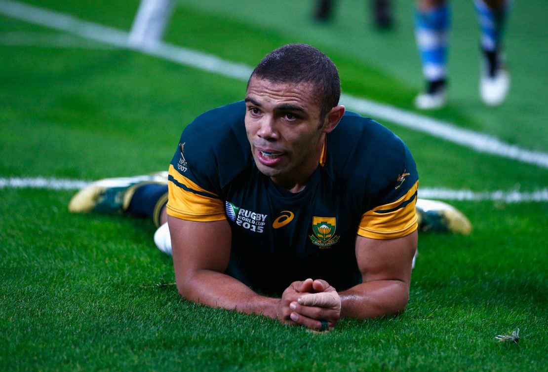 Habana scored 67 tries in 124 games for South Africa. 