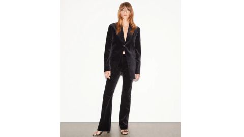 Frame Blazer One Button & Mini Boot Pants