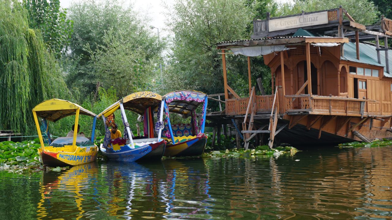 The houseboats of Srinagar are an integral part of Kashmir's cultural legacy.