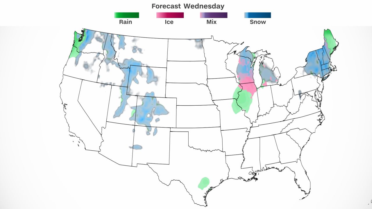 weather holiday forecast wednesday 111821