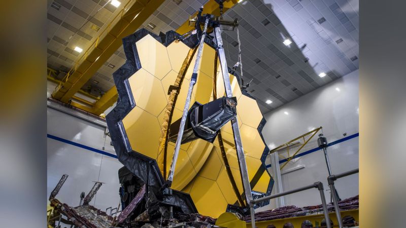 James Webb Space Telescope Unfolds Its Giant Mirror In Space | CNN