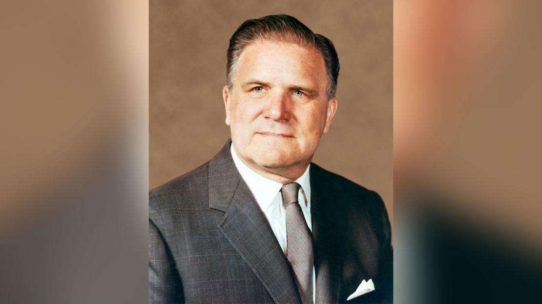 James Webb ran NASA from 1961 to 1968 and oversaw its Apollo moon program.