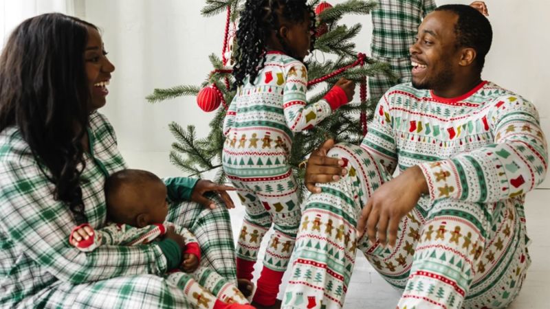 Luxury 2025 holiday pajamas