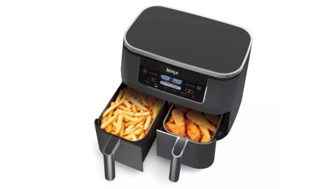 Friteuse à air à deux paniers Ninja Foodi 6-en-1 de 8 pintes avec technologie DualZone