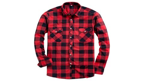 Alimens & Gentle Men’s Button Down Flannel Shirt